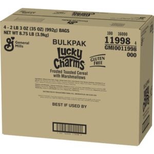 Lucky Charms Cereal 1-35oz | Corrugated Box