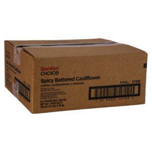 Battered Spicy Cauliflower | Corrugated Box