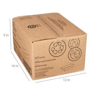 TRAY PPR FOOD 3# 2-250CT RESC | Corrugated Box