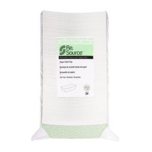 TRAY PPR FOOD 3# 2-250CT RESC | Packaged