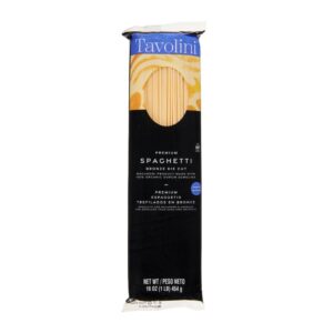 Pasta Spaghetti Bronze Cut 1lb | Packaged