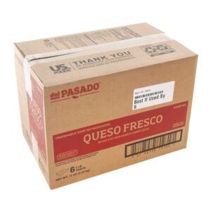 Queso Cotija Grated Cheese | Corrugated Box