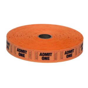 Ticket Admit One 1-2000ct | Packaged