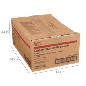 BISCUIT BTRMLK UNSLCD 5-24CT | Corrugated Box