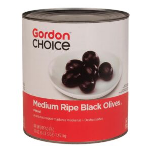 Pitted Ripe Black Olives | Packaged