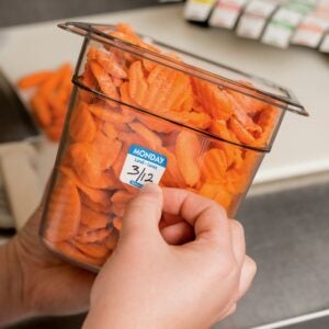 LABEL REMOVEABLE MONDAY DOT 3-1000CT | Styled