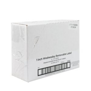 LABEL REMOVEABLE WEDS DOT 3-1000CT | Corrugated Box