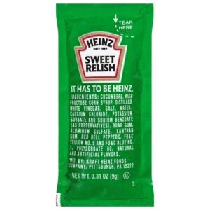 500-9GM SWEET RELISH PC PKTS HEINZ | Packaged
