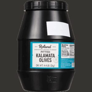 OLIVES KALAMATA PITTED (GREECE) 2KG | Packaged