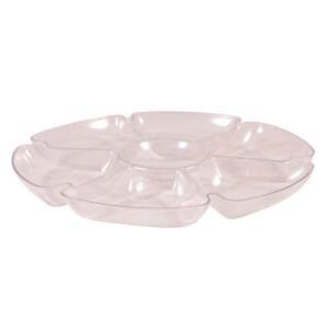 7 Compartment Plastic Tray | Raw Item