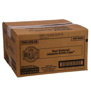 Jalapeno Bottle Caps | Corrugated Box