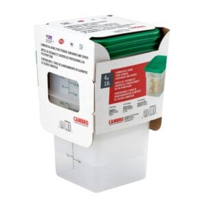 Food Containers with Lids | Raw Item