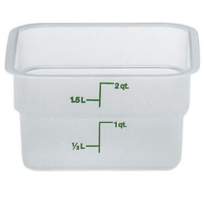 Food Containers with Lids | Raw Item