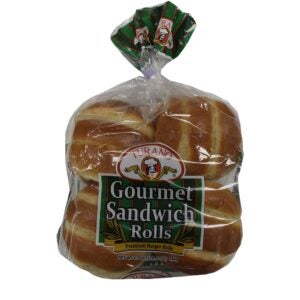 Sliced 4 Inch French Rolls | Packaged