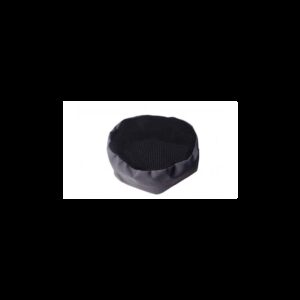 Black Pill Box Hat | Packaged