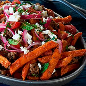 Trim Cut Sweet Potato Fries | Styled