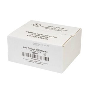 Low Sodium Barbecue Sauce Dipping Cups | Corrugated Box