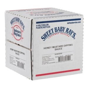 SWTBBY RAY SAUCE HNY MSTRD DIPN 64FLZ | Corrugated Box