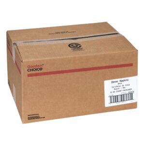 Black Dinner Napkins | Corrugated Box