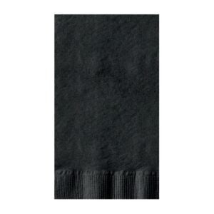 Black Dinner Napkins | Raw Item