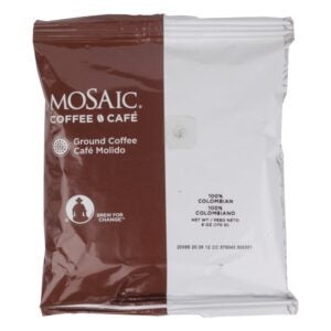 100% Colombian Ground Coffee | Packaged