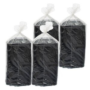 BOWL PLA 24Z BLK SQ 252CT PRSNTBWL | Packaged