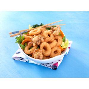 Mrs. Fridays Lightly Breaded Ring & Tent | Styled