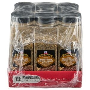 SEASONING GARL PEPR BLK CRKD | Corrugated Box