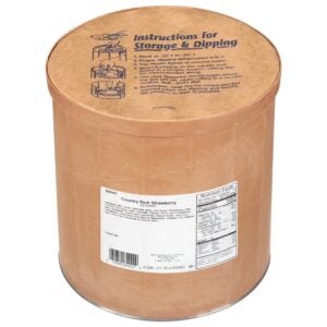 Strawberry Hard Serve Ice Cream | Corrugated Box