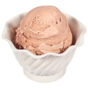 Chocolate Hard Serve Ice Cream | Styled