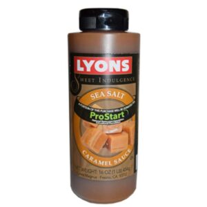 Sea Salt Flavored Caramel Sauce | Packaged