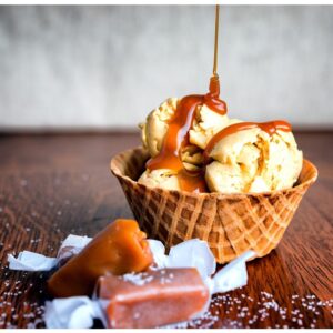 Sea Salt Flavored Caramel Sauce | Styled