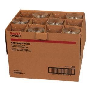 Champagne Flutes 8 oz. | Packaged