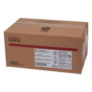 Beef & Pork Franks | Corrugated Box