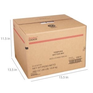 Tempura Batter Mix | Corrugated Box