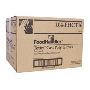 Poly Gloves | Corrugated Box