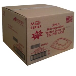 LID DOME TRANSL 4-63CT ANCH | Corrugated Box