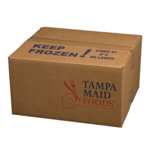 Large Breaded Shrimp Pieces | Corrugated Box