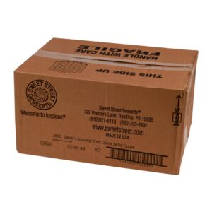 DOUGH CHOC CHNK SKLLT 6Z 4-12CT | Corrugated Box