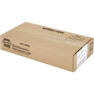 SAUSAGE LNK PORK 1Z 10# HRML | Corrugated Box