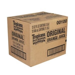 32FLZ ORANGE JUICE PURE PREM 100% | Corrugated Box