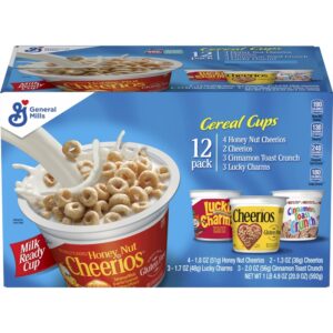 Variety Pack Cereal Cups | Styled