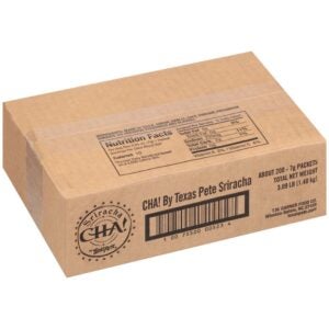 Texas Pete Sriracha Pkt 200/7g | Corrugated Box