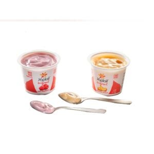 Original Low Fat Raspberry & Peach Yogurt | Styled
