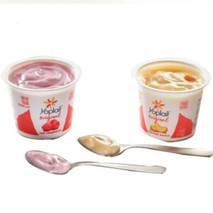 Original Low Fat Raspberry & Peach Yogurt | Raw Item
