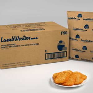 Home Browns Lightly Seasoned and Chopped Potatoes | Styled