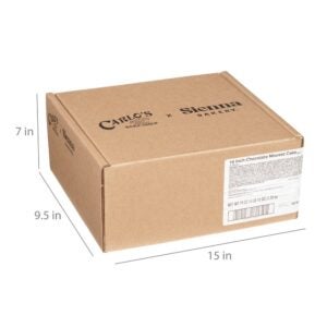 CAKE CHOC MOUSSE 10″ | Corrugated Box