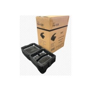 3 Compartment Plastic Containers | Styled