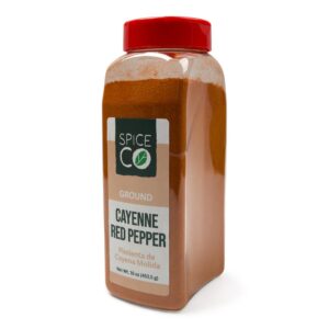SpiceCo Cayenne Red Pepper Ground 1lb | Packaged