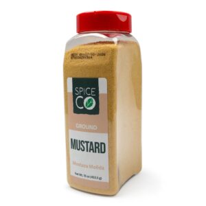 SpiceCo Mustard Ground 16oz | Packaged